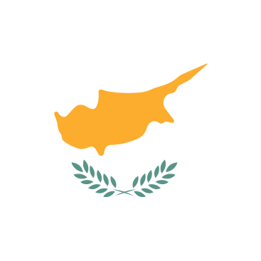 Cyprus Flag Round
